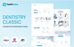 TeethCare - Dentistry Classic Elementor