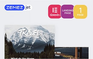 Tournet - Travel Agency Elementor