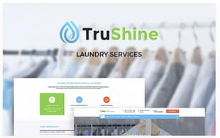 TruShine Laundry Service WordPress