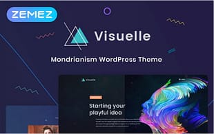 Visuelle - Creative Mondrianism Elementor