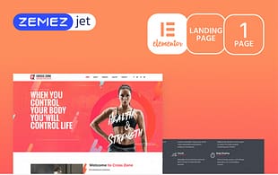 YourWOD - Crossfit Elementor Template