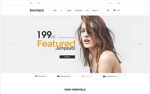 Boutique - PSD Ecommerce Template