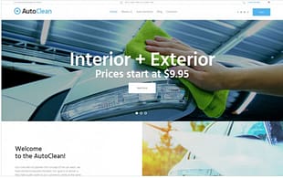 AutoClean - Car Wash & Car Repair WordPress Theme