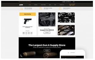 AIM - Weapon Store Modern Shopify Theme