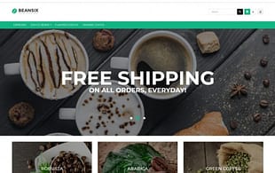 Beansix - Coffee Shop Magento Theme