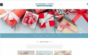 Handmade & Gifts - Crafts Blog and Gift Store Joomla Template