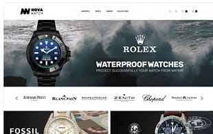 NovaWatch - Watches Store Responsive Magento Theme