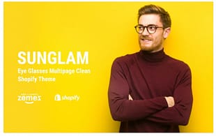 Sunglam - Eye Glasses Multipage Clean Shopify Theme
