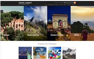 Travel Agency Joomla Template