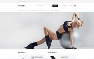 Athletic - Sports Store WooCommerce