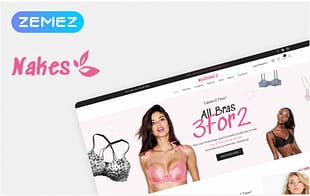 Nakes - Lingerie ECommerce Modern