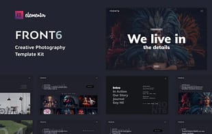 FrontSix - Creative Photography Template Kit