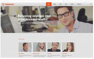 Holderlin Joomla Template