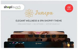Junspa - Elegant Wellness & Spa Shopify Theme