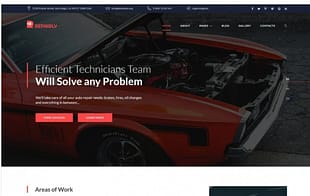 Repairly - Car Repair Company Joomla Template