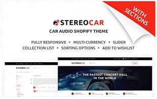 Stereocar - Efficient Automobiles Parts & Accessories Online Shopify Theme