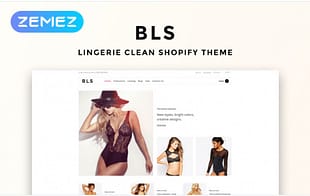 BLS - Lingerie E-commerce Clean Shopify Theme
