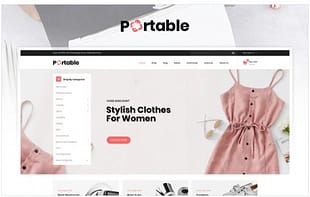 Portable - MegaStore Responsive WooCommerce