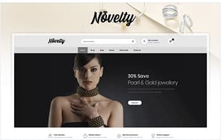 Novelty - Jewelry Store WooCommerce