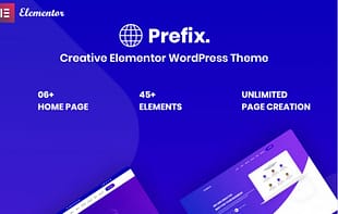 Prefix - Creative Responsive WordPress