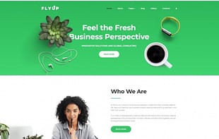 FlyUp - Startup Business Consulting Modern Joomla Template
