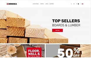 Hernesia - Building Materials Responsive Magento Theme