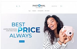 Photonial - Photo & Video Magento 2 Store