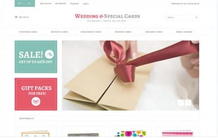 Special Day Cards Magento Theme
