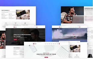Monger - One Page WordPress