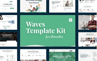 Waves - Startup Agency Elementor