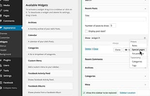WPMU DEV Custom Sidebars Pro