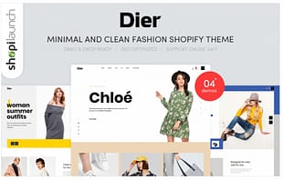 Dier - Minimal & Clean Fashion Shopify Theme