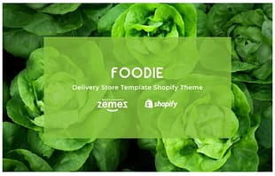Foodie - Shopify Delivery Store Template Shopify Theme