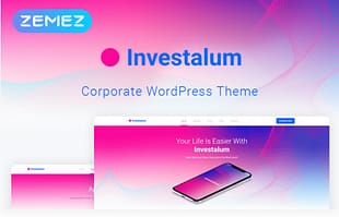 Investalum - Corporate App Elementor