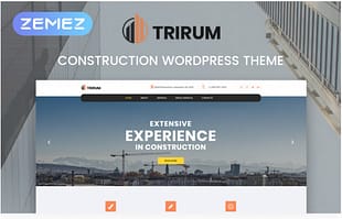 Trirum - Construction Multipurpose Modern