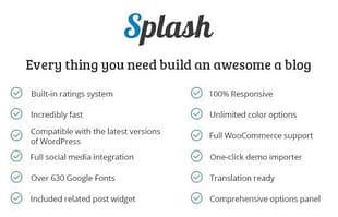 MyThemeShop Splash WordPress Theme