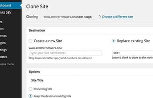 WPMU DEV Cloner
