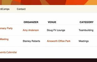 The Events Calendar Community Events