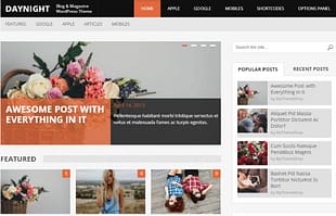 MyThemeShop DayNight WordPress Theme