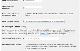EU VAT Number for WooCommerce