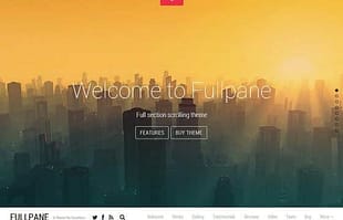 Themify Fullpane WordPress Theme