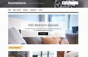 WooThemes Homestore Storefront WooCommerce Theme