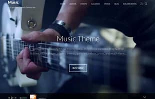 Themify Music WordPress Theme