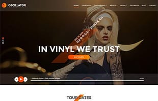 CSSIgniter Oscillator WordPress Theme