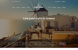 CSSIgniter Santorini Resort WordPress Theme