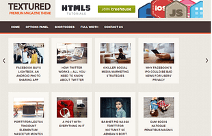 MyThemeShop Textured WordPress Theme