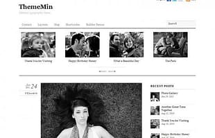 Themify Thememin WordPress Theme
