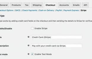 WooCommerce Stripe Payment Gateway