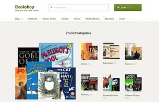 WooThemes Bookshop Storefront WooCommerce