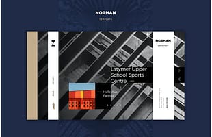 Norman PSD Template